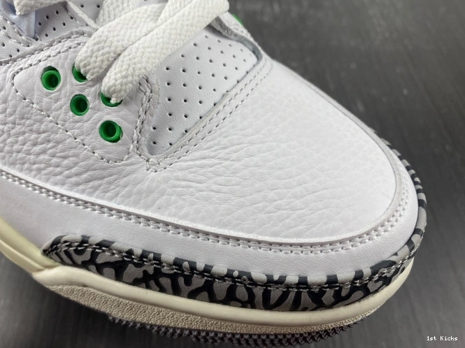 537 (W) EasyMatch Retro Lucky CK9246- 3 Green Jordan 0103